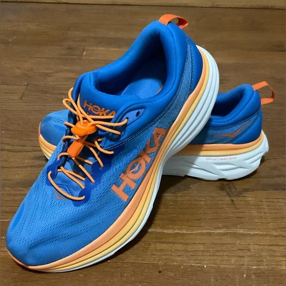 Hoka Bondi 8 Men’s 12 like new condition - Picture 3 of 8